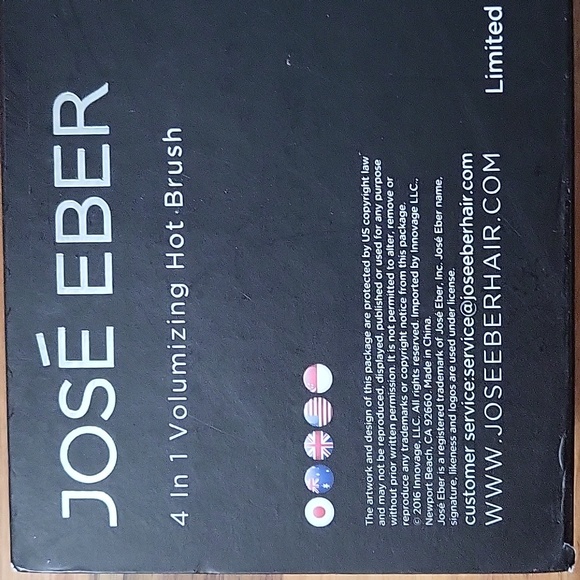 NWT - José Eber 4 in 1 Volumizing Hot Brush - Picture 3 of 5